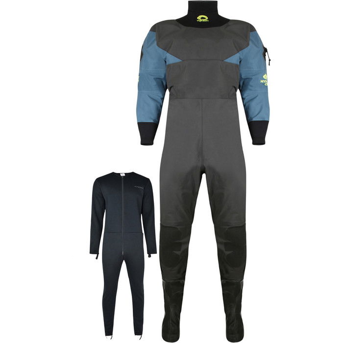 2024 Typhoon Hypercurve 4 Back Zip Drysuit With Socks Underfleece   2022 Typhoon Hypercurve 4 Back Zip Drysuit With Socks  Underfleece 100170   Teal  Grey 111.700x700 